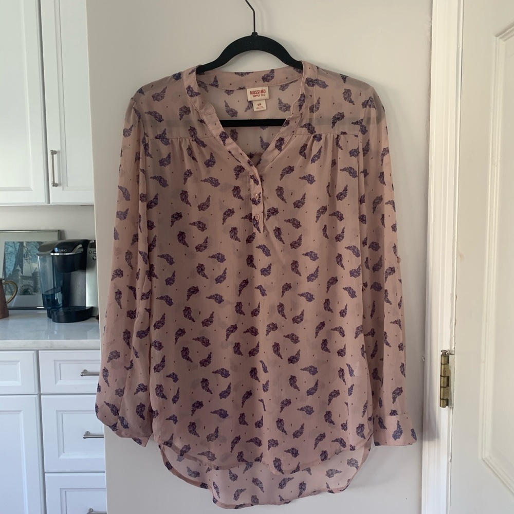 Sheer blouse